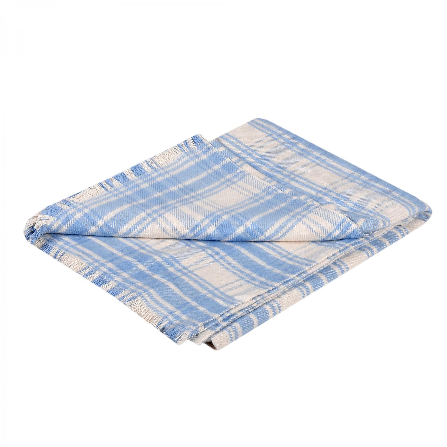 100% Natural Cotton Blanket - Throw