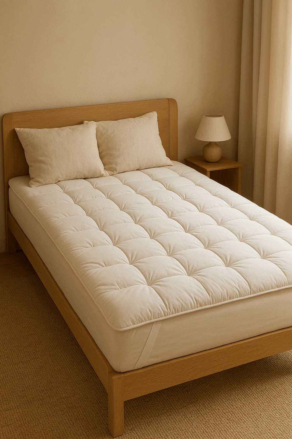 Mattress Topper 100% Merino Lambswool 160X200Cm