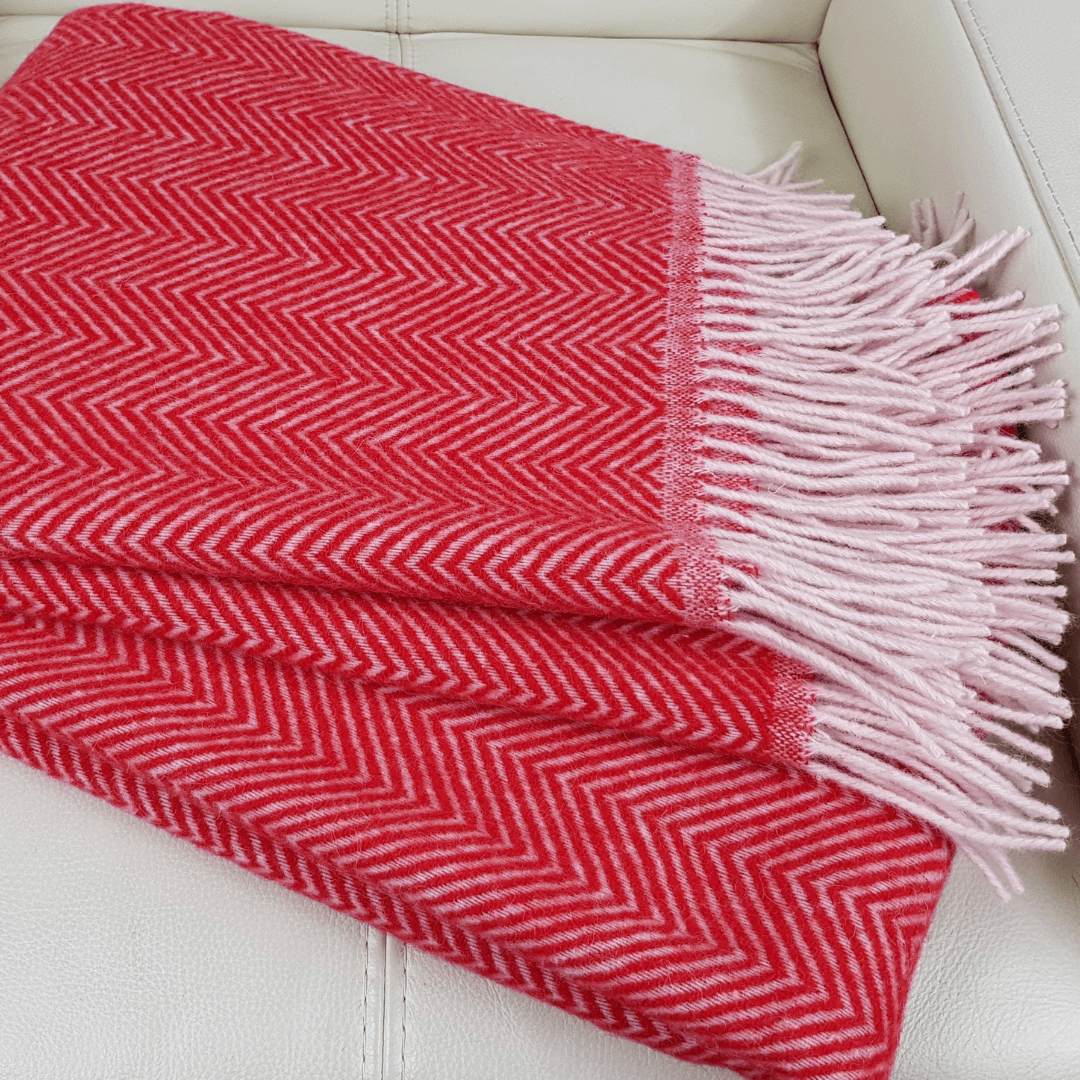 Natural Wool Blanket Milan Style