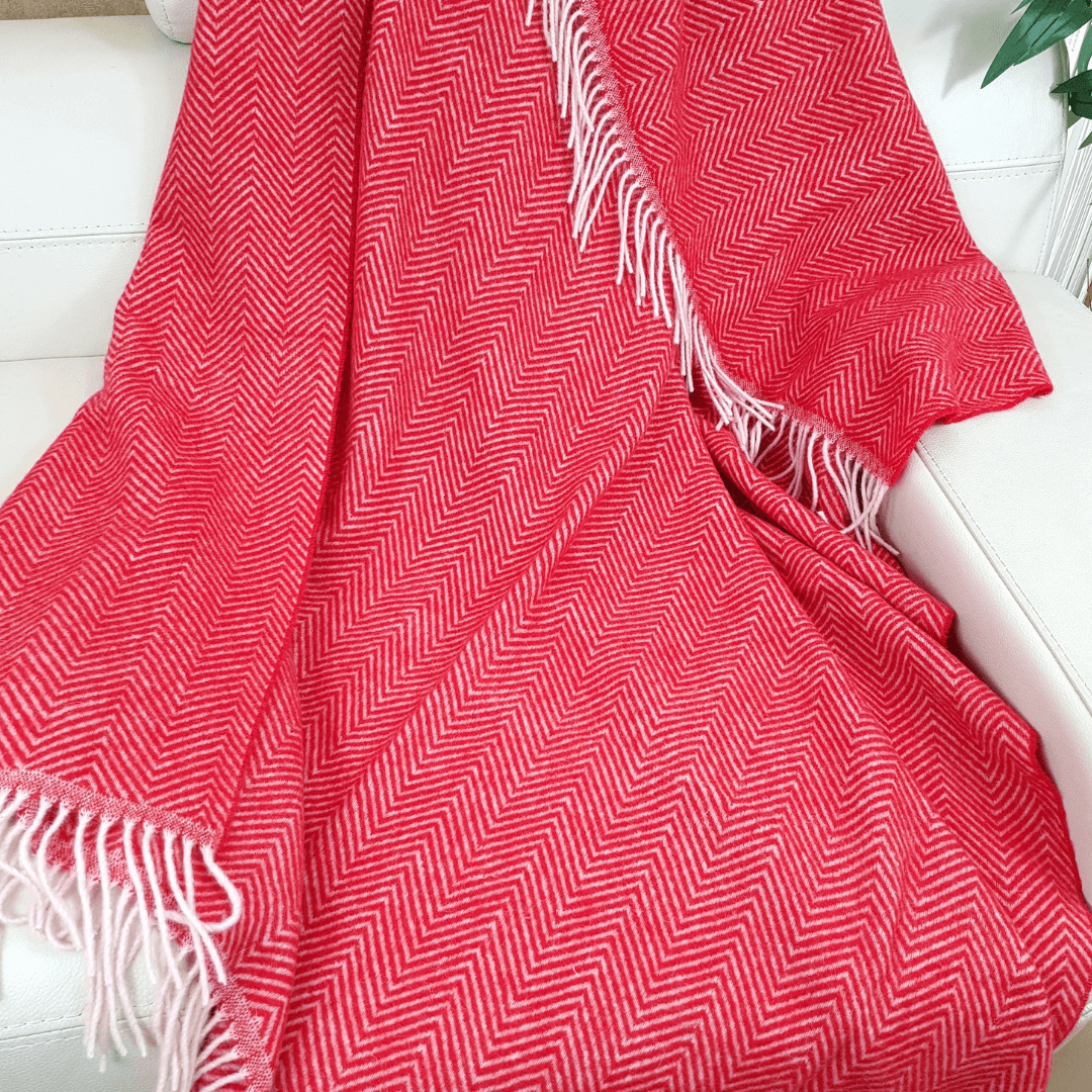 Natural Wool Blanket Milan Style