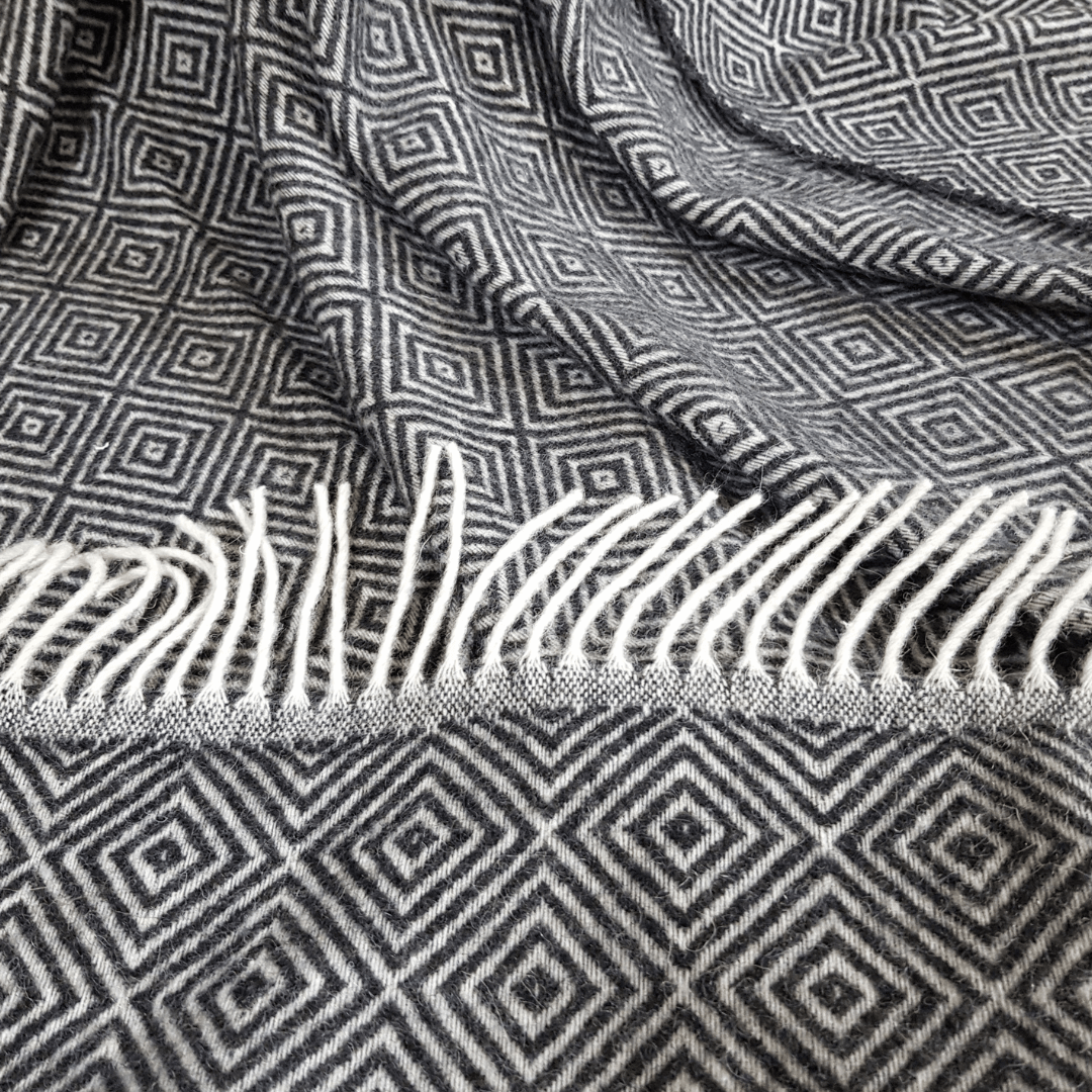 Natural Wool Blanket Verona Style
