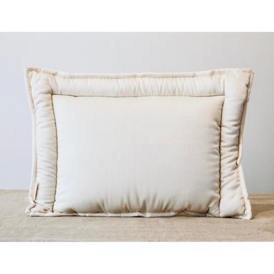 Baby Wool Pillow 30X40 Cm – Natural Wool Filling With Soft Cotton Cover