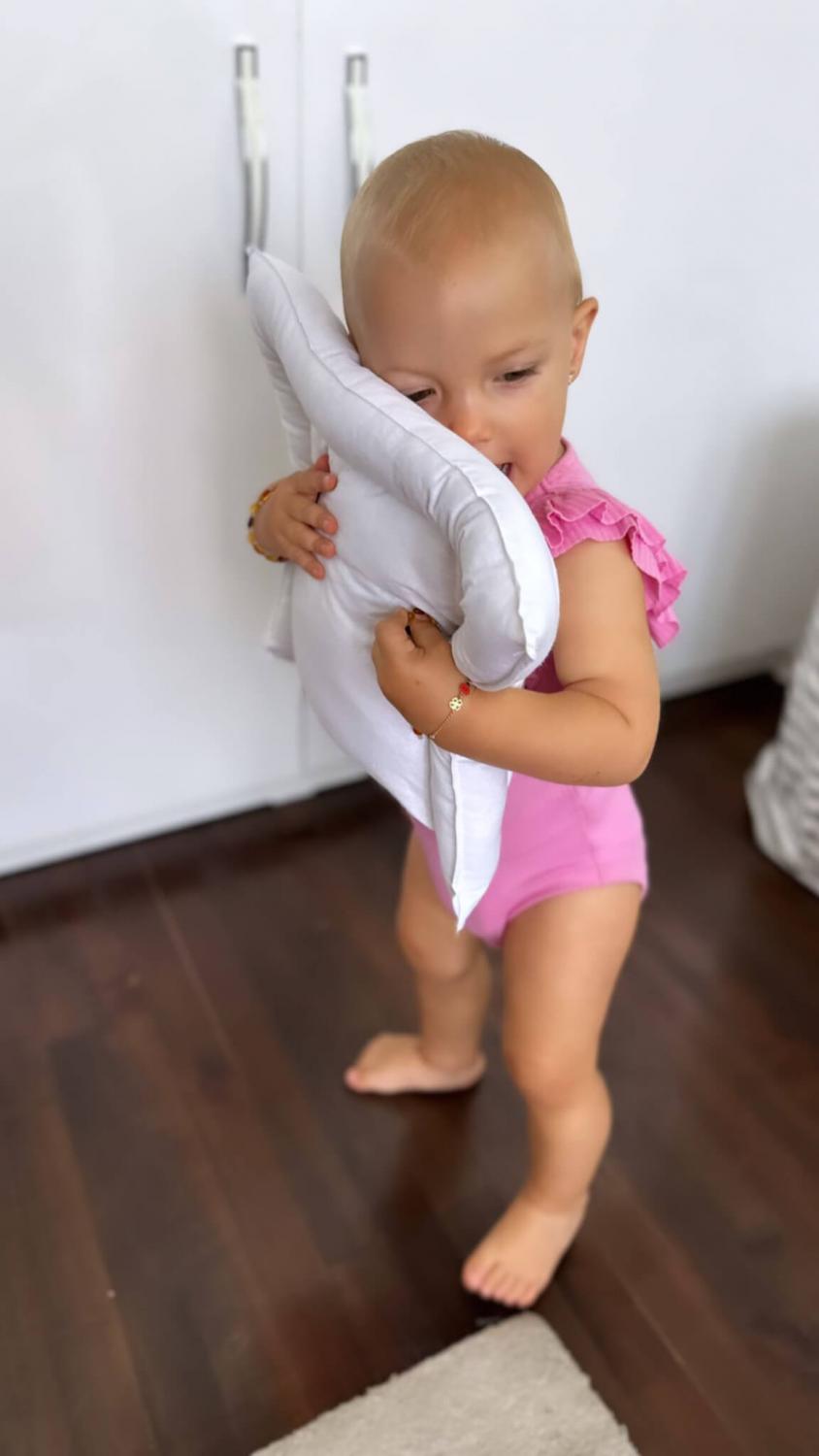 Baby Wool Pillow 30X40 Cm – Natural Wool Filling With Soft Cotton Cover