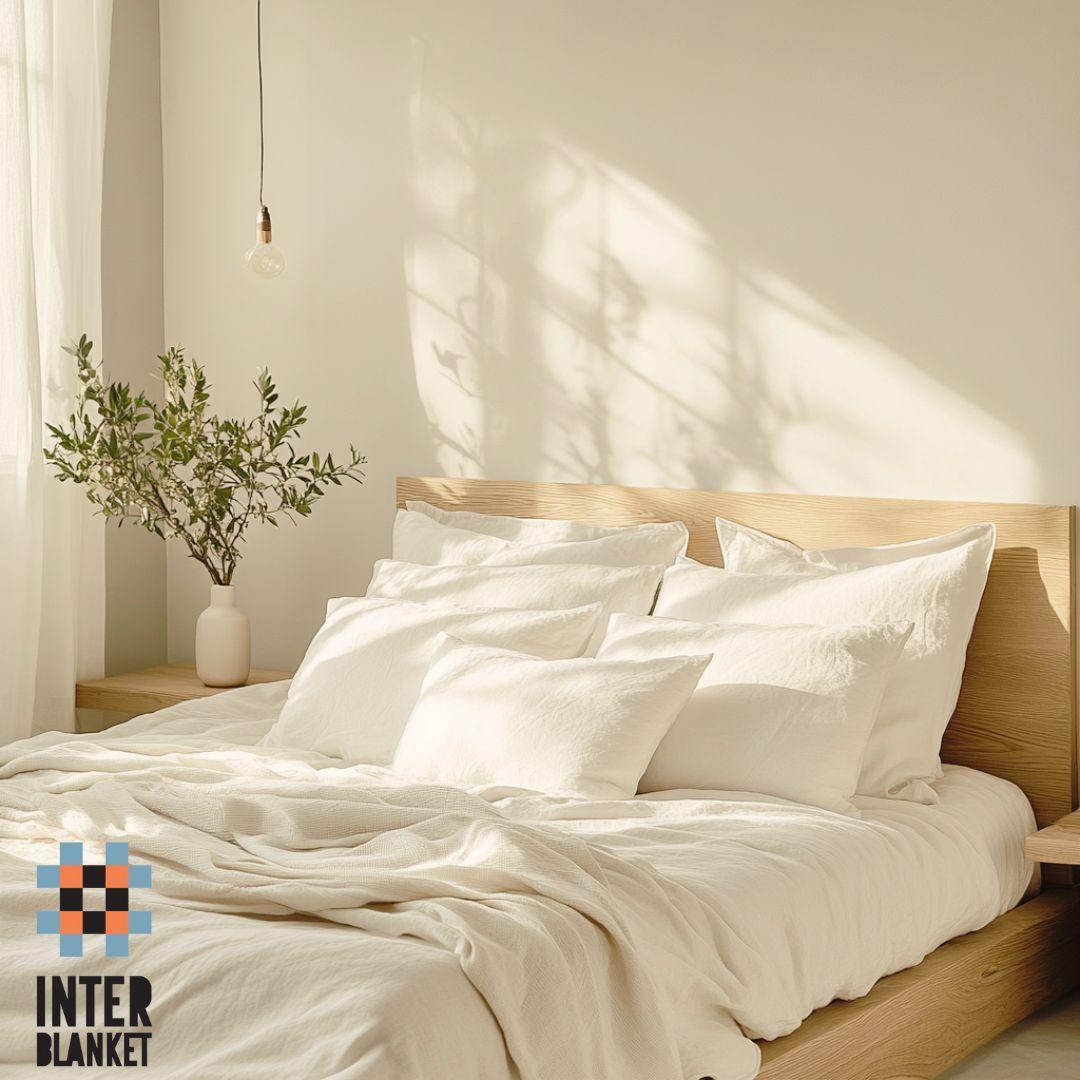 Pillow 50×70 Cm With 50% Merino Wool And 50% Natural Latex Flakes – Natural Comfort And Long-Lasting Support