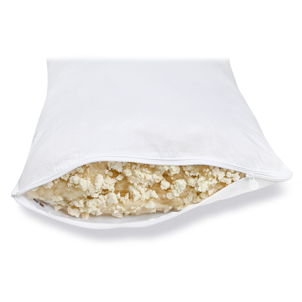 Pillow 50×70 Cm With 50% Merino Wool And 50% Natural Latex Flakes – Natural Comfort And Long-Lasting Support