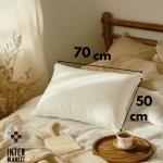 Pillow 50×70 Cm With 50% Merino Wool And 50% Natural Latex Flakes – Natural Comfort And Long-Lasting Support