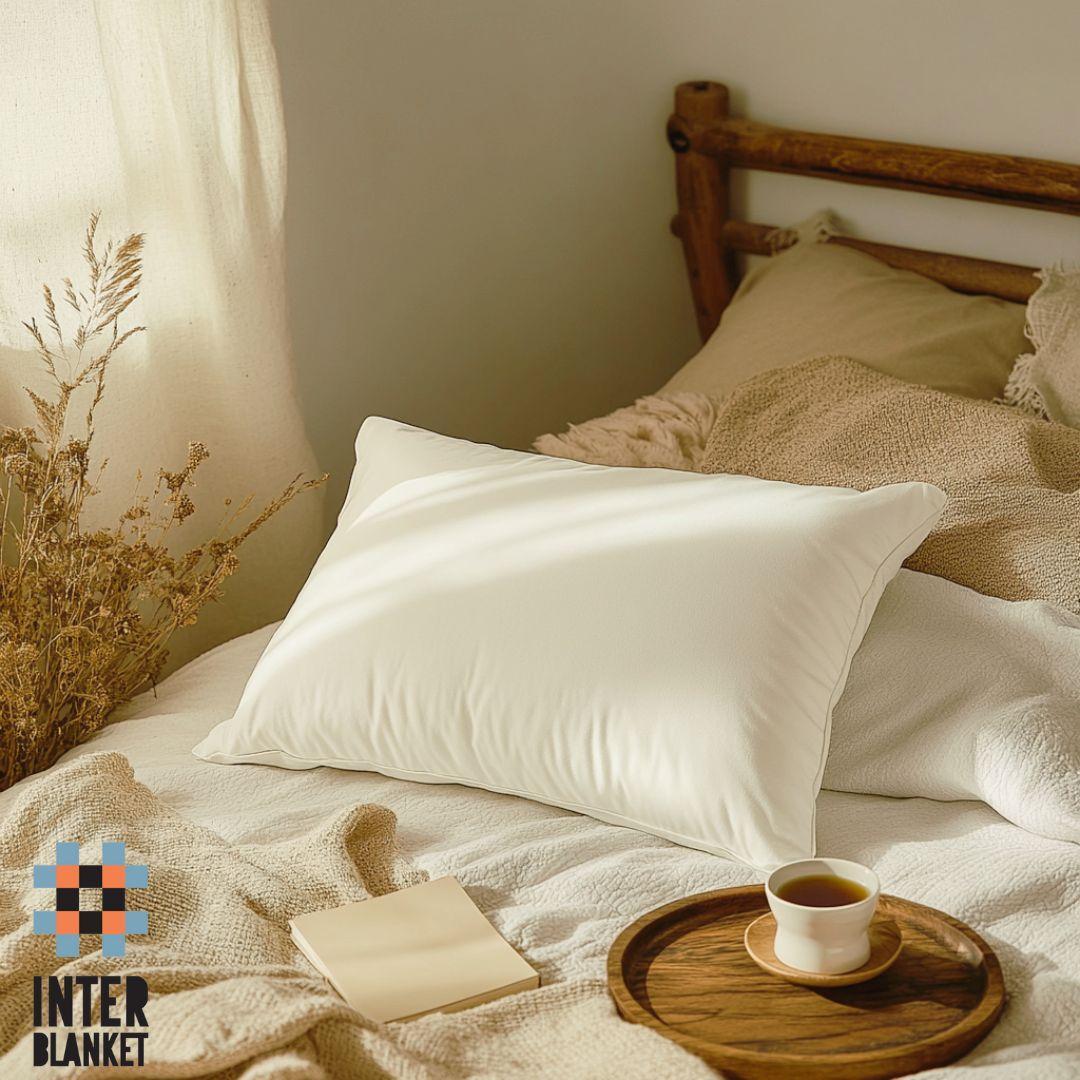 Pillow 50×70 Cm With 50% Merino Wool And 50% Natural Latex Flakes – Natural Comfort And Long-Lasting Support