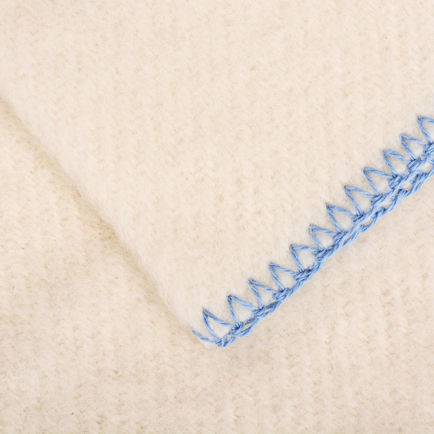 Luxury 100% Merino Wool Baby Blanket – Soft & Breathable – 75X85 Cm