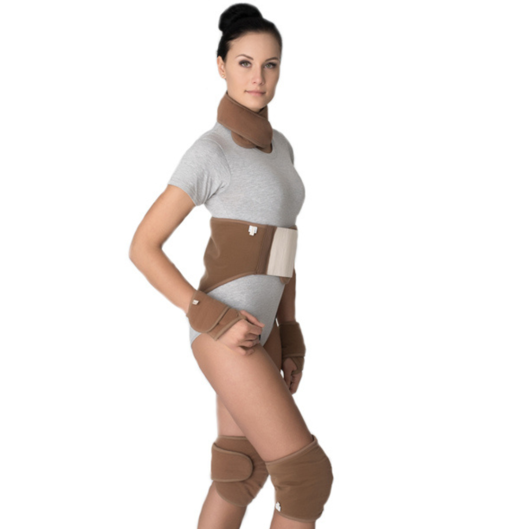 Вълнен Колан За Кръста От 100% Фина Естествена Вълна - Терапевтичен Колан