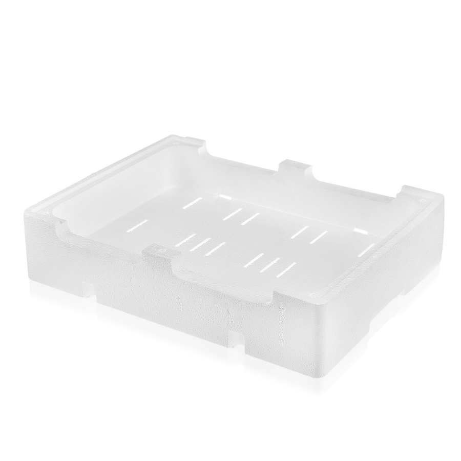 Стиропорена Касетка 52X35,5X19 См За Риба И Плодове – 12 Кг (Вътрешен Размер 45X30X16 См)