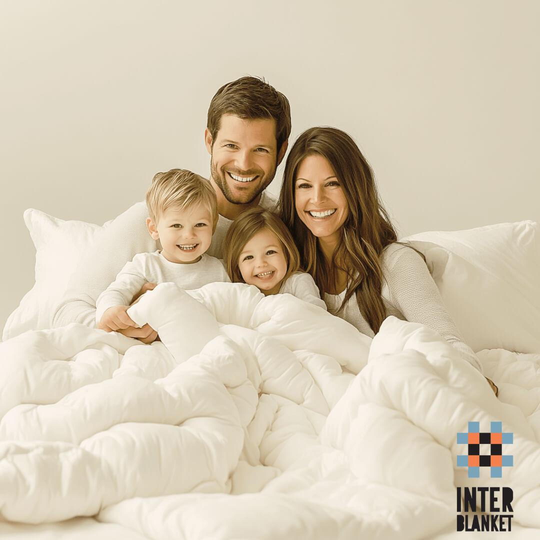 100% Merino Wool Duvet - 4 Season– 150X200 Cm –350 G/M²