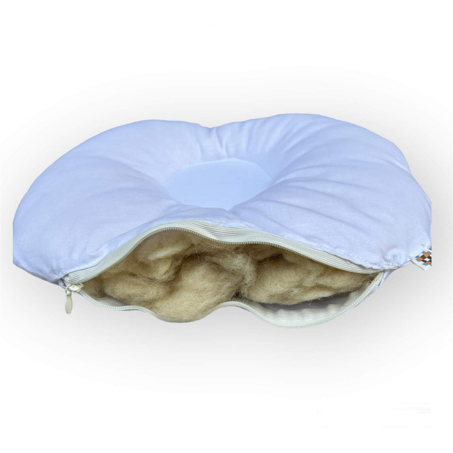 Ергономична Бебешка Възглавница С Пълнеж