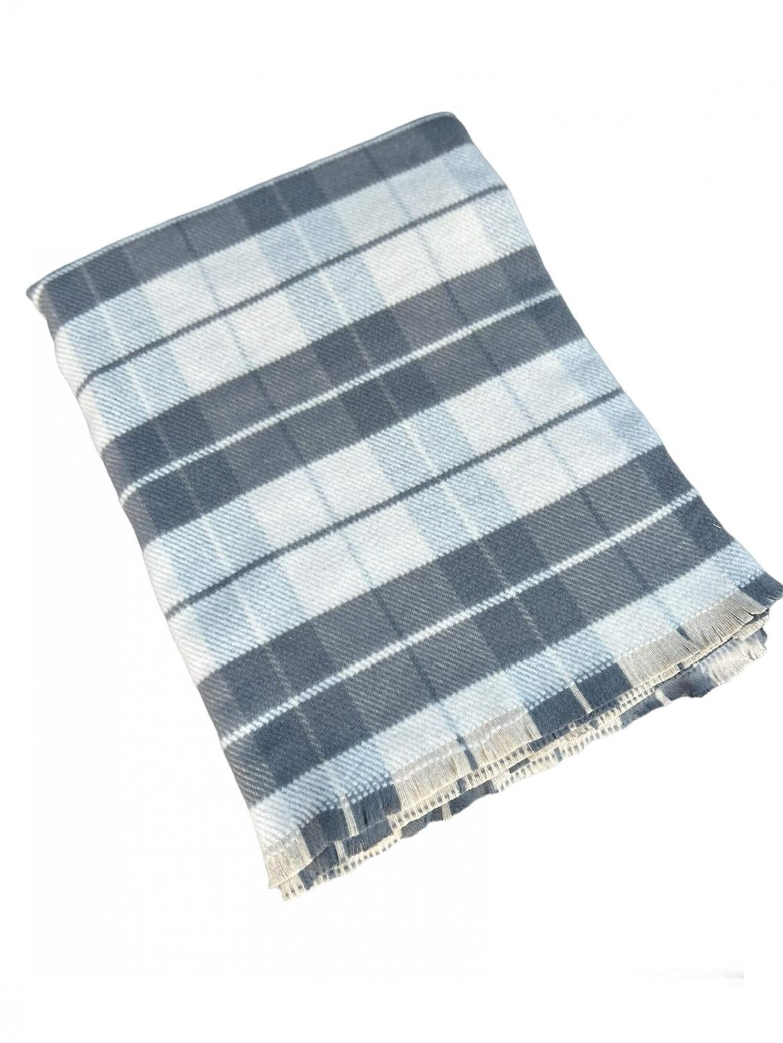 100% Cotton Plaid Blanket – 150X200 Cm, Soft & Breathable