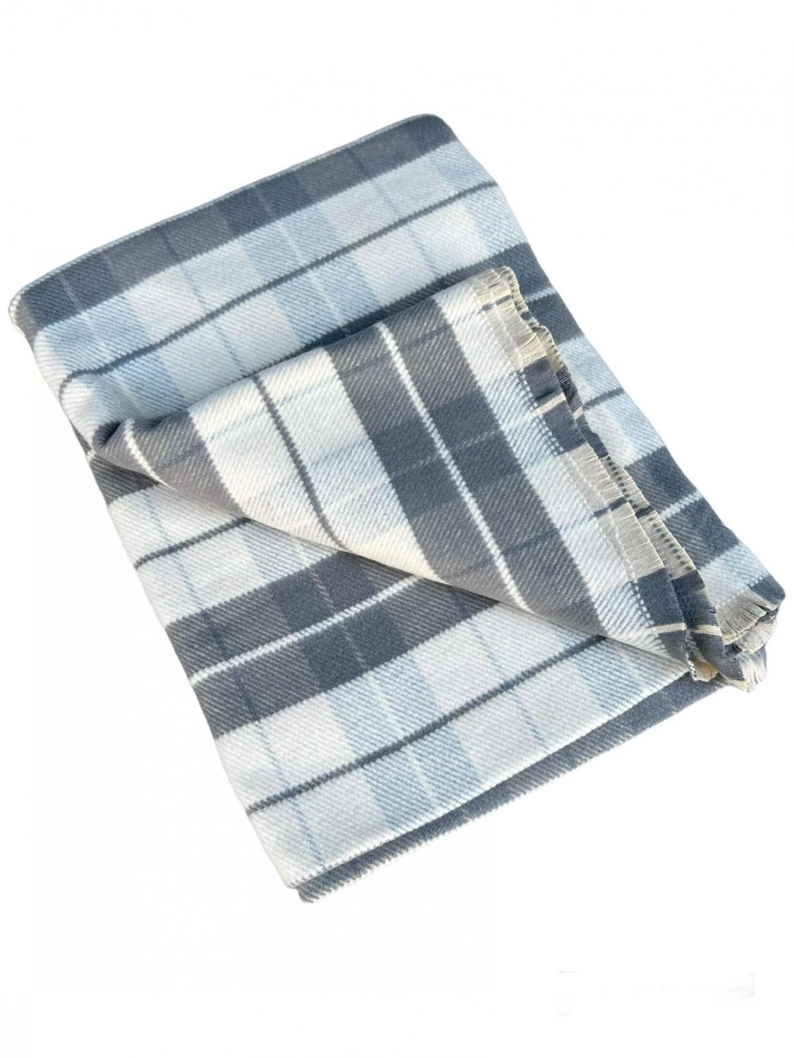 100% Cotton Plaid Blanket – 150X200 Cm, Soft & Breathable