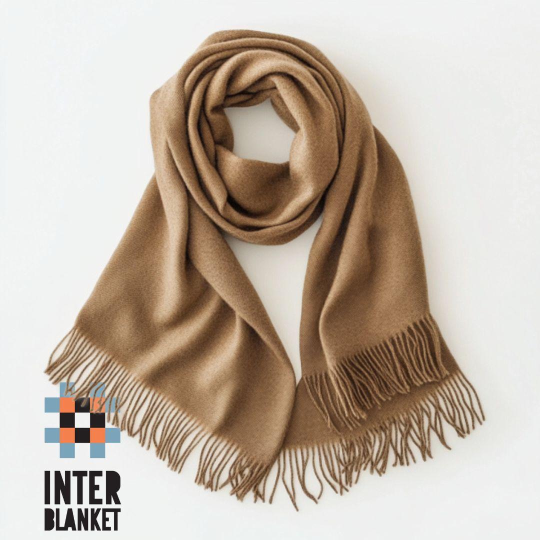 Camel Merino Wool Scarf: Timeless Elegance And Warmth