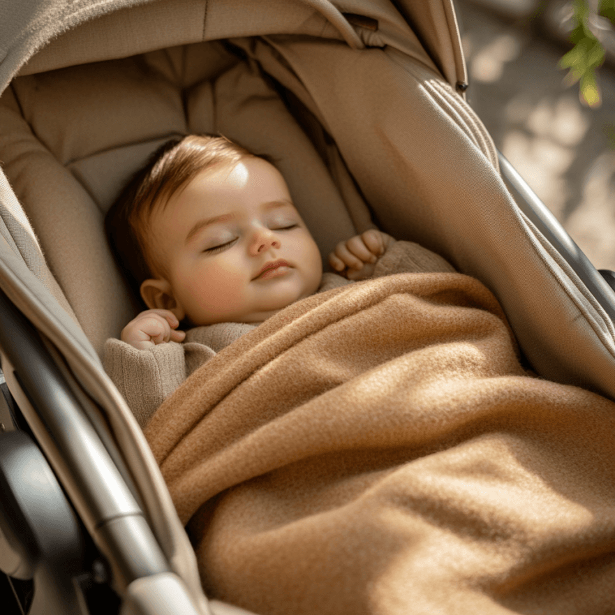 Pure Cashmere Baby Blanket – Camel