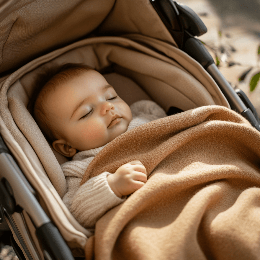 Pure Cashmere Baby Blanket – Camel