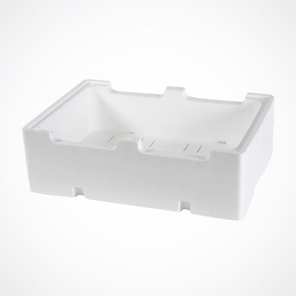 Стиропорена Касетка 51X35,5X15 См За Риба И Плодове – 10 Кг (Вътрешен Размер 45X30X12,5 См)