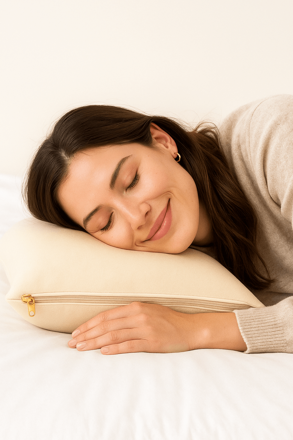 Вълнена Възглавница От Interblanket – 100% Естествен Комфорт От Чиста Мериносова Вълна