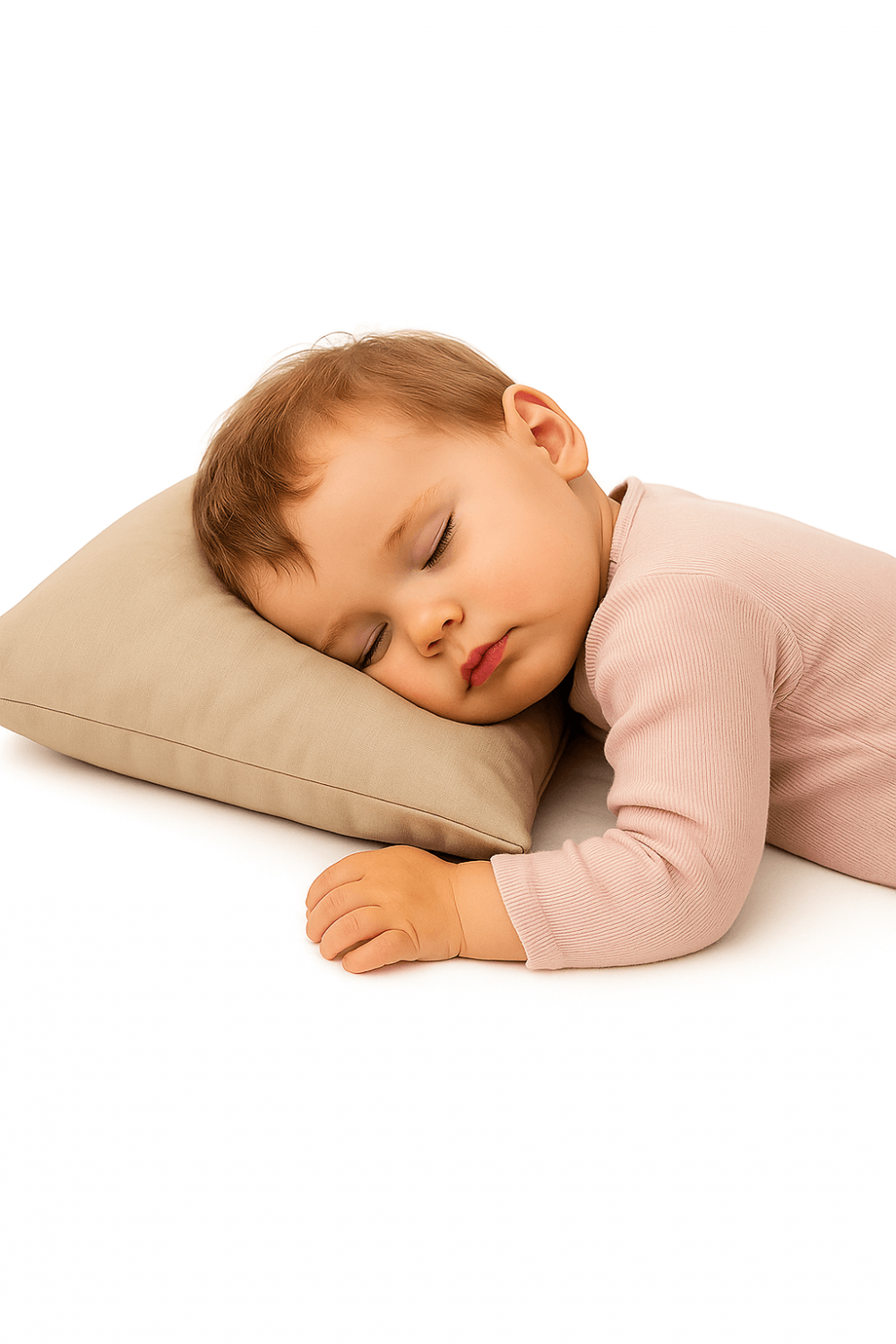 Ленена Възглавница С Вълнен Пълнеж И Цип – Естествен Комфорт И Мекота За Спокоен Детски Сън