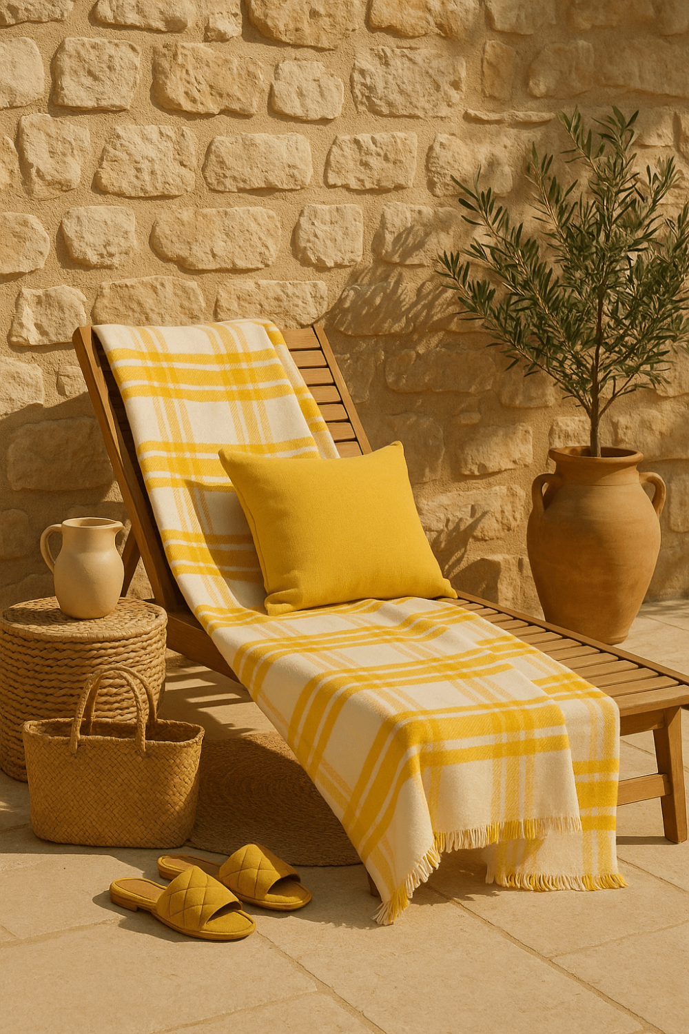 100% Natural Cotton Blanket