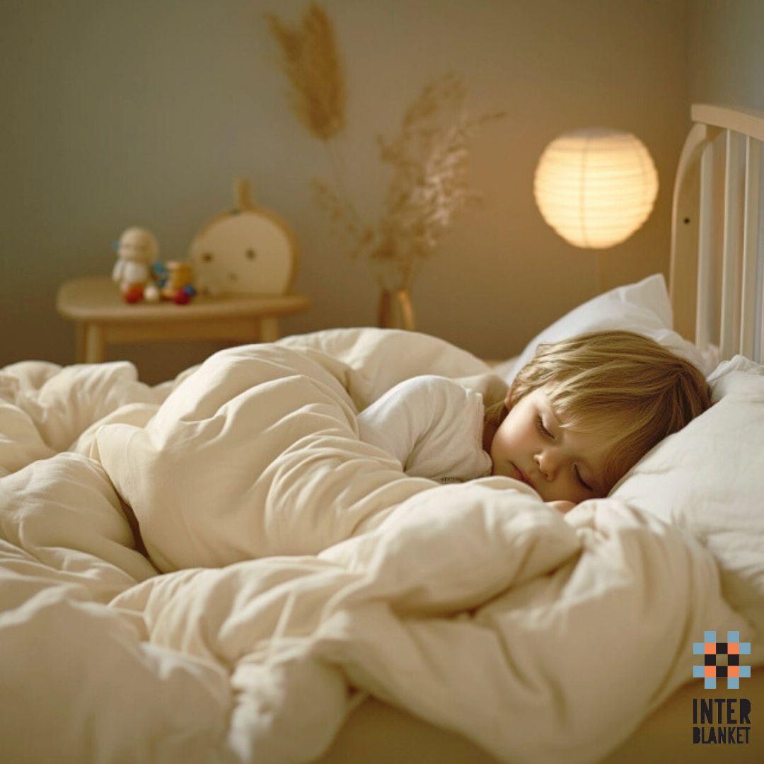 Children's Set 100% Wool Blanket - Quilt With Pillow