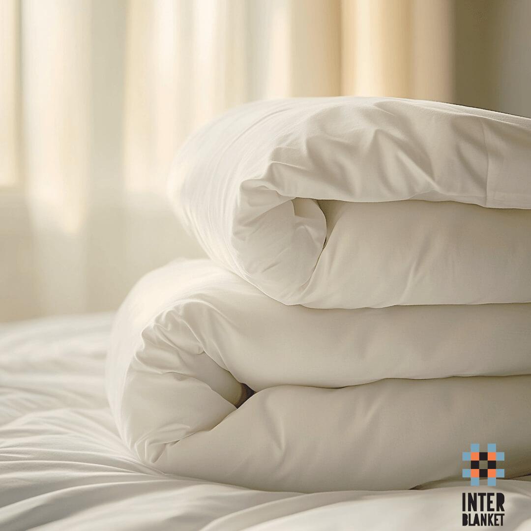 100% Олекотена Вълнена Завивка – 155X215 См – 350 Г/М² – 4 Сезона