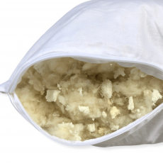 Възглавница 50×70 См От 50% Мерино Вълна И 50% Натурален Латекс Люспи – Естествен Комфорт И Дълготрайна Подкрепа