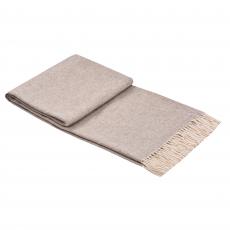 Luxury Cashmere & Merino Wool Blanket – 140X200 Cm | Natural Beige | Soft, Warm & Elegant