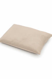 Wool-Filled Pillow 50×70 Cm With Zippered Linen Cover – Natural, Handmade