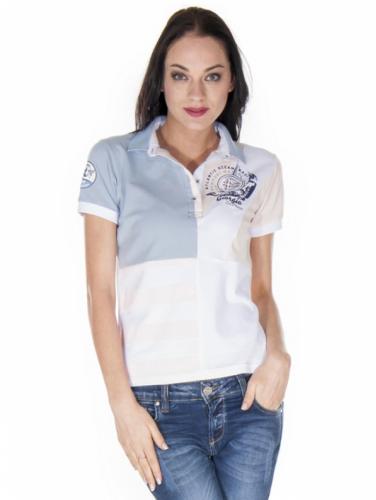 Damen Kurzarm Poloshirt Giorgio Di Mare