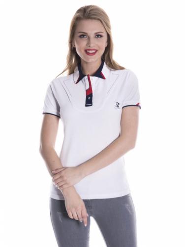 Damen Kurzarm Poloshirt Giorgio Di Mare