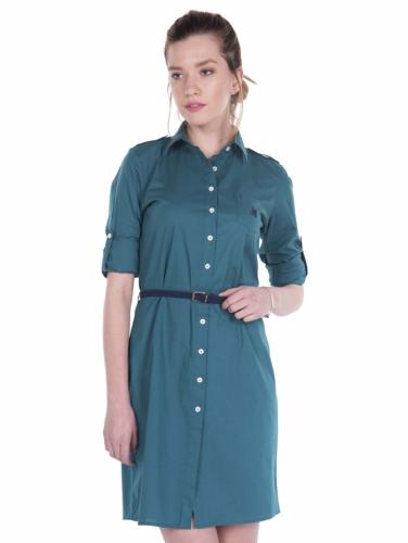 Giorgio Di Mare, Kleid Mit Langen Ärmeln