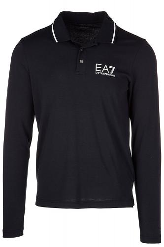 Ea7 Emporio Armani, Langarm Poloshirt