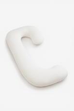 Wool C-Shaped Pregnancy Pillow – 152.4 × 63.5 × 18 Cm, Handmade For Full Comfort