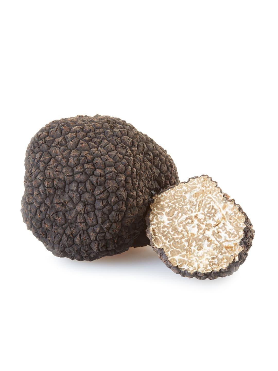 fresh black autumn truffle (tuber uncinatum chatin) 30 gr / 1_1 oz