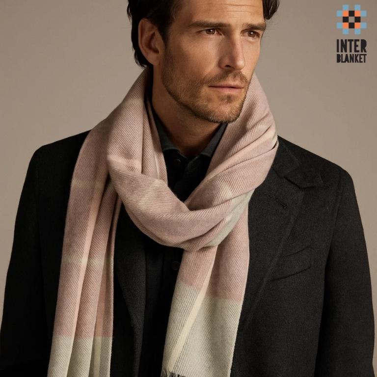 Luxurious Cashmere And Merino Wool Scarf: Elegance Meets Warmth