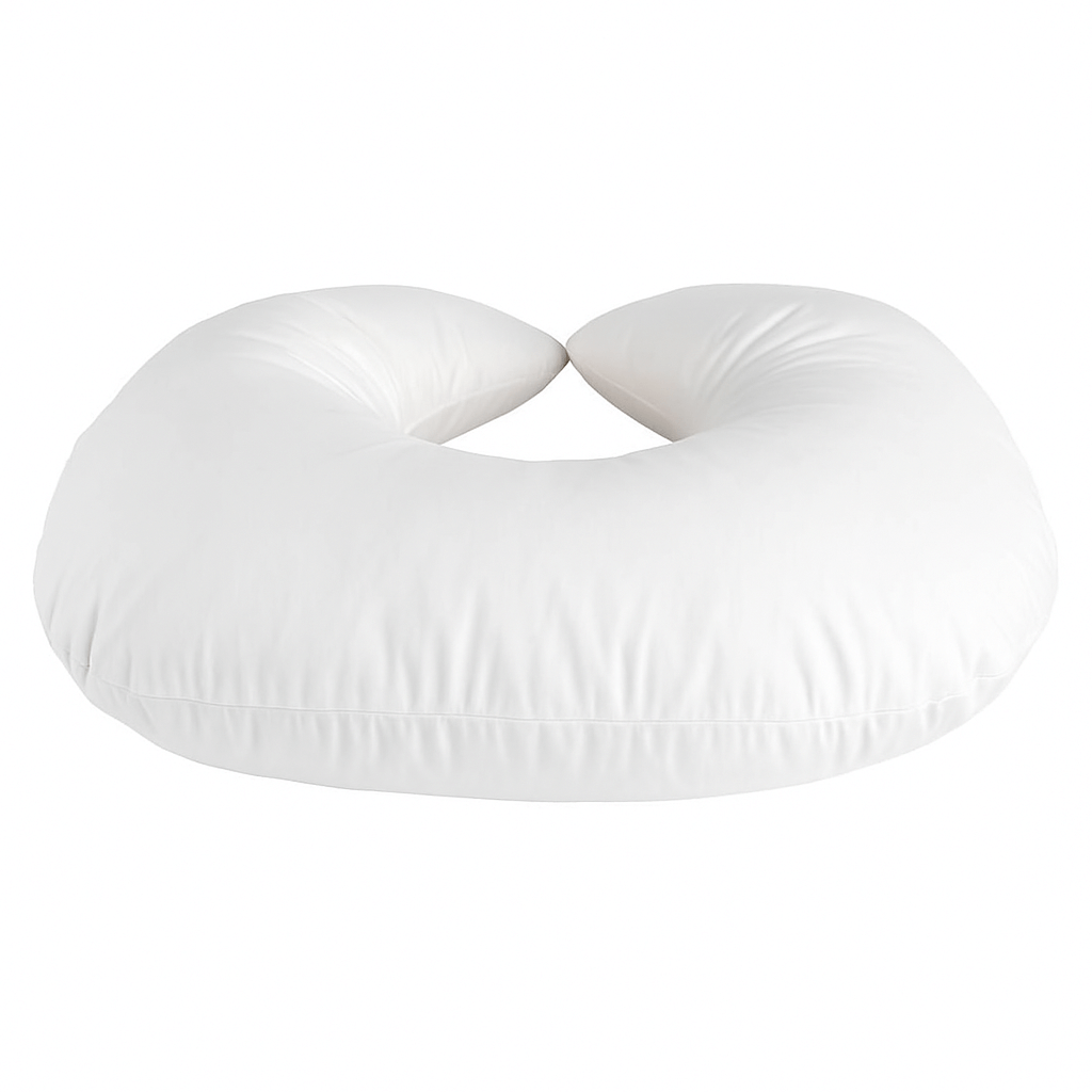 Nursing Pillow With Wool Filling And Cotton Cover – 70X65X27 Cm, Ergonomic And Handmade