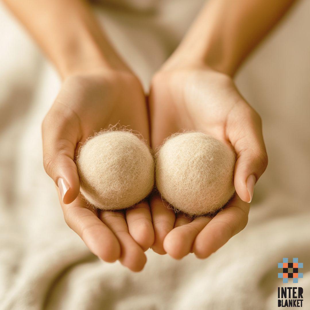 2Х Комплект От 6 Вълнени Топки За Сушилня Wool Dryer Balls