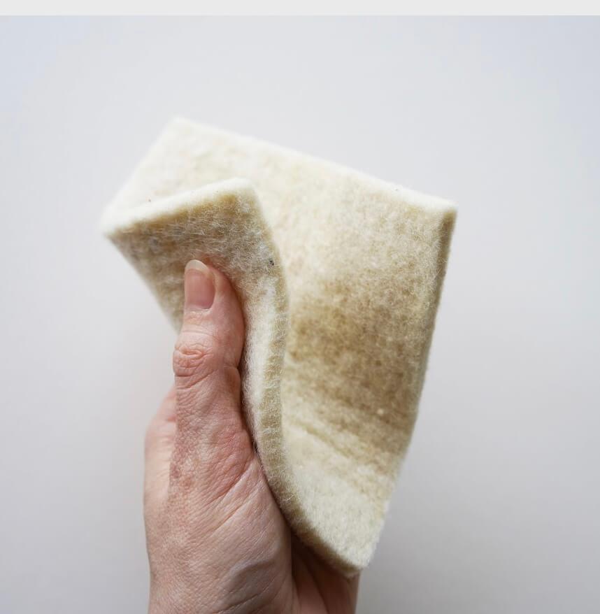 Natural Wool Sponges – 4 Pack | Eco-Friendly & Biodegradable Cleaning Pads