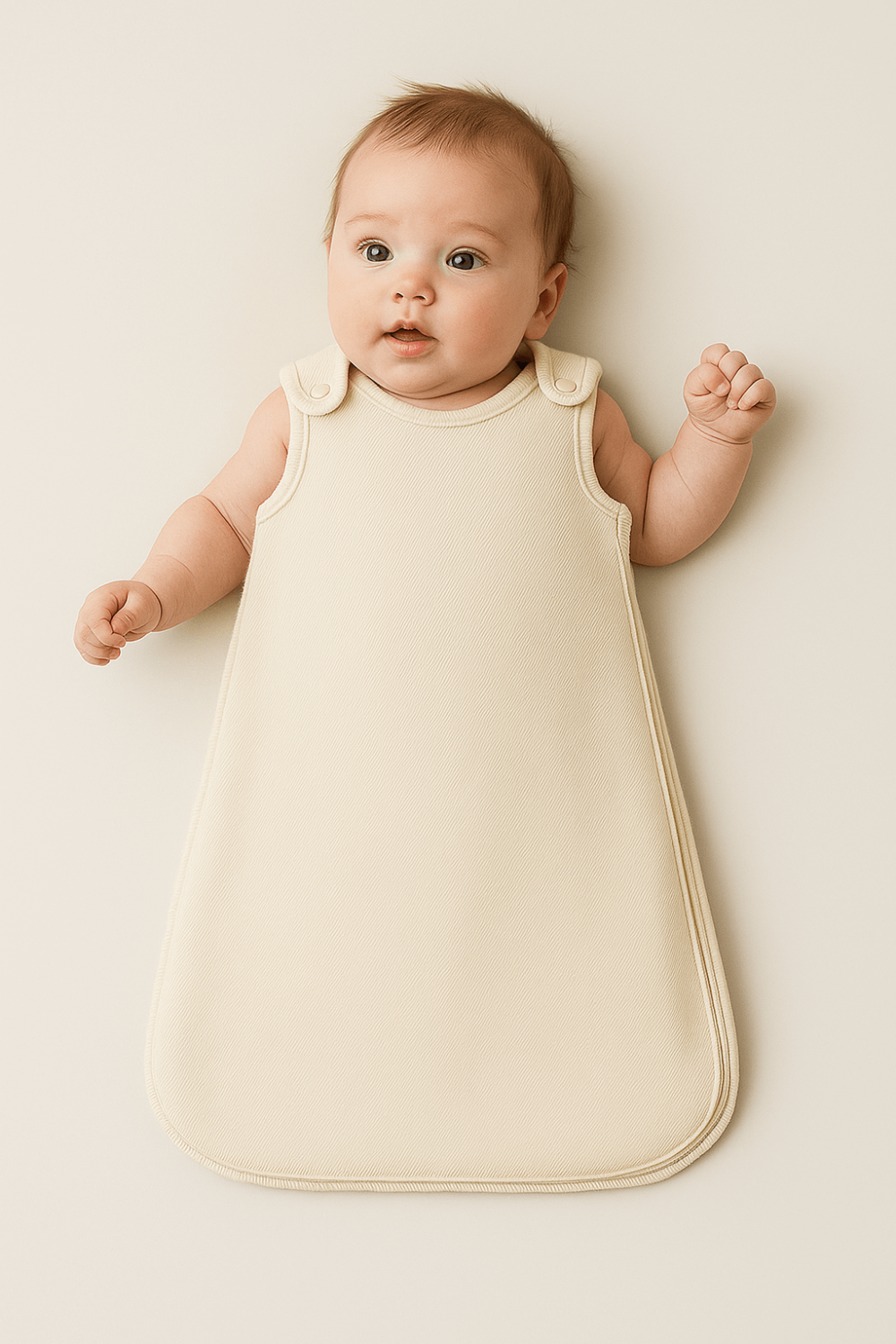 Soft Baby Sleeping Bag 100% Wool – Warmth, Comfort And Safe Sleep | Size 70/46 Cm