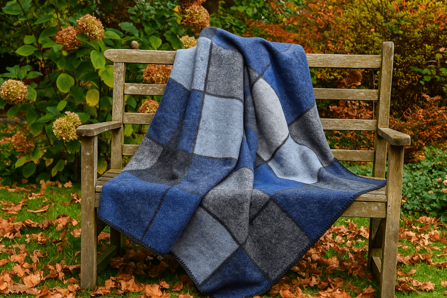 Premium 100% Wool Blanket – Soft, Warm, And Stylish (150×200 Cm)
