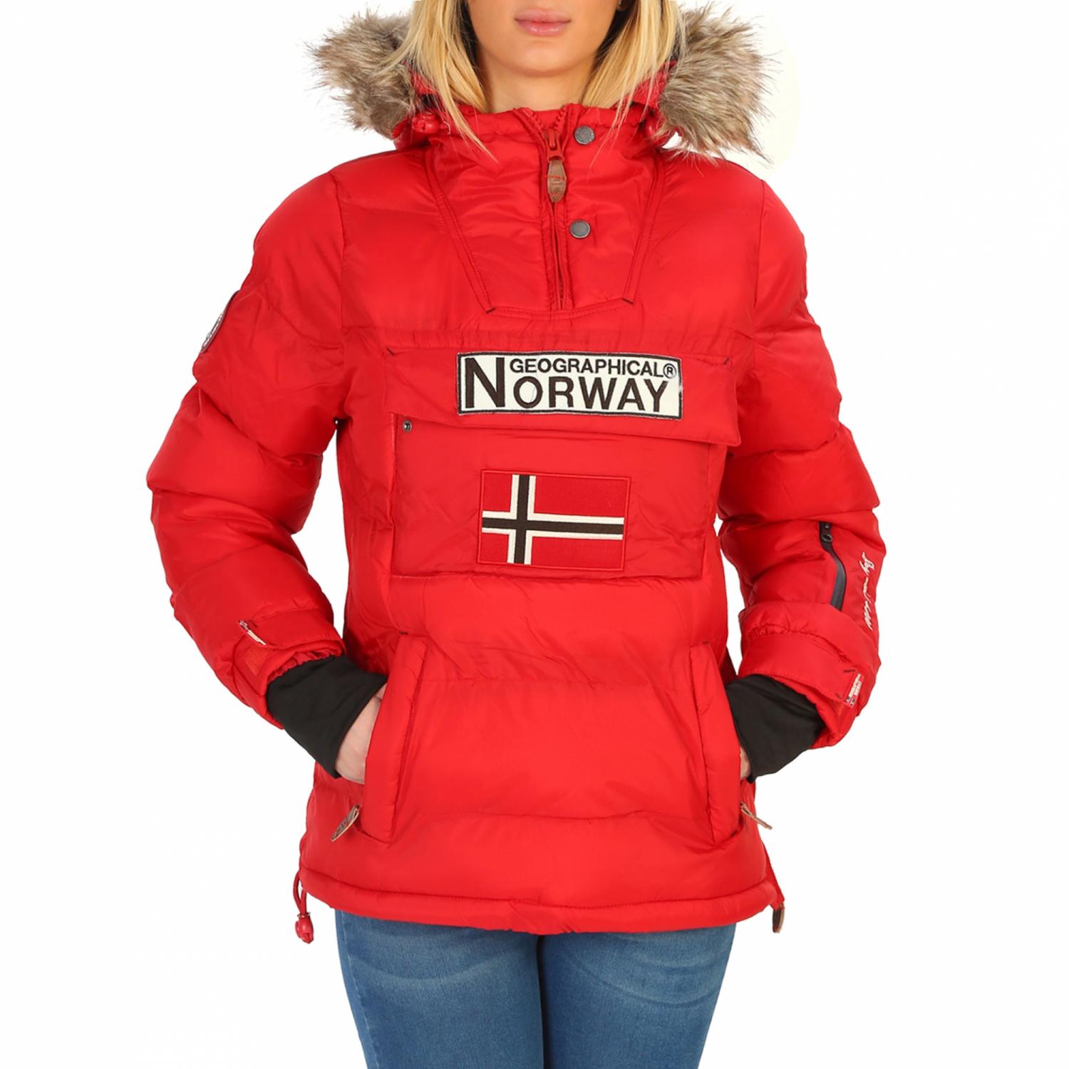 Chaqueta De Geographical Norway | anson.woman.red - Modabar: Ropa De Marca Barata Online