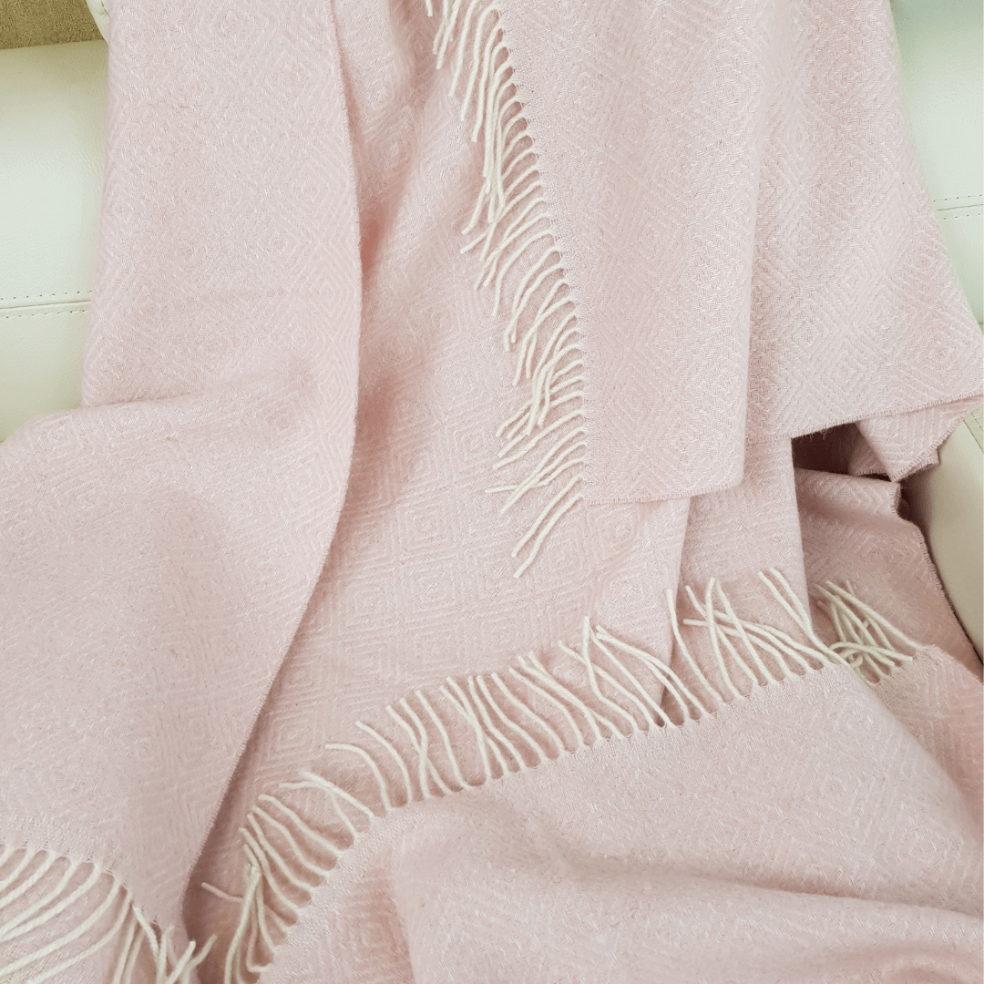 Natural Wool Blanket Verona Style