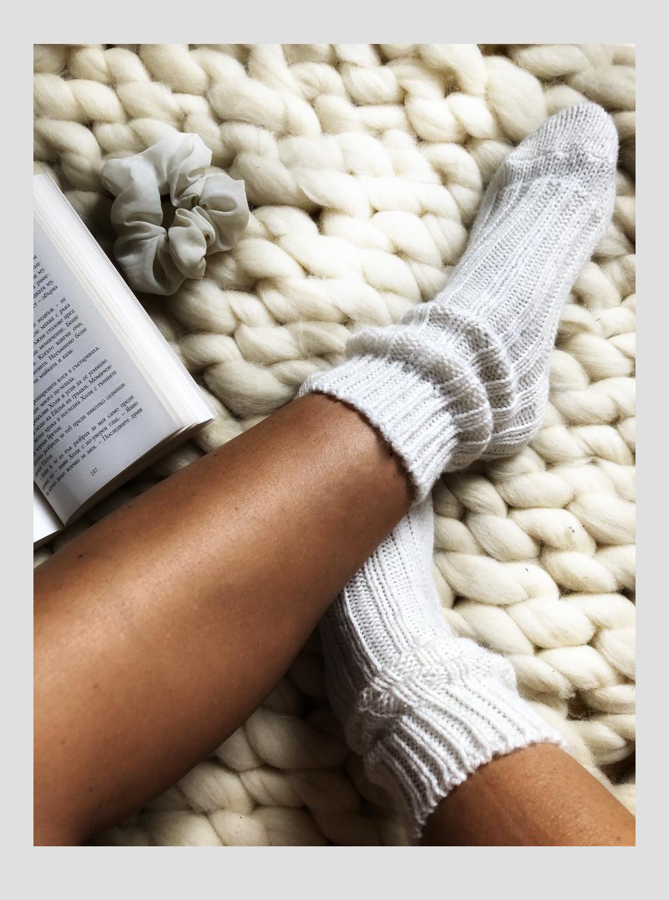 100 % Мерино Вълна Чорапи