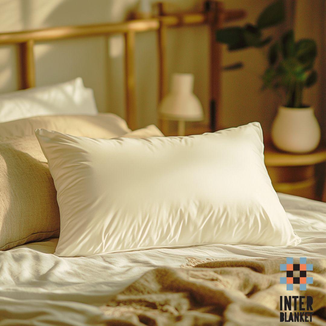 Възглавница От Вълнени Перли И Натурален Латекс – 60/40 См, Естествен Комфорт И Поддръжка На Тялото