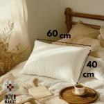 Възглавница От Вълнени Перли И Натурален Латекс – 60/40 См, Естествен Комфорт И Поддръжка На Тялото