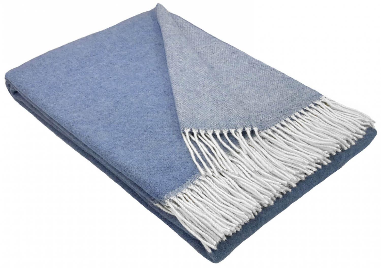 Двулицев Шал От Кашмир И Мерино С Ресни