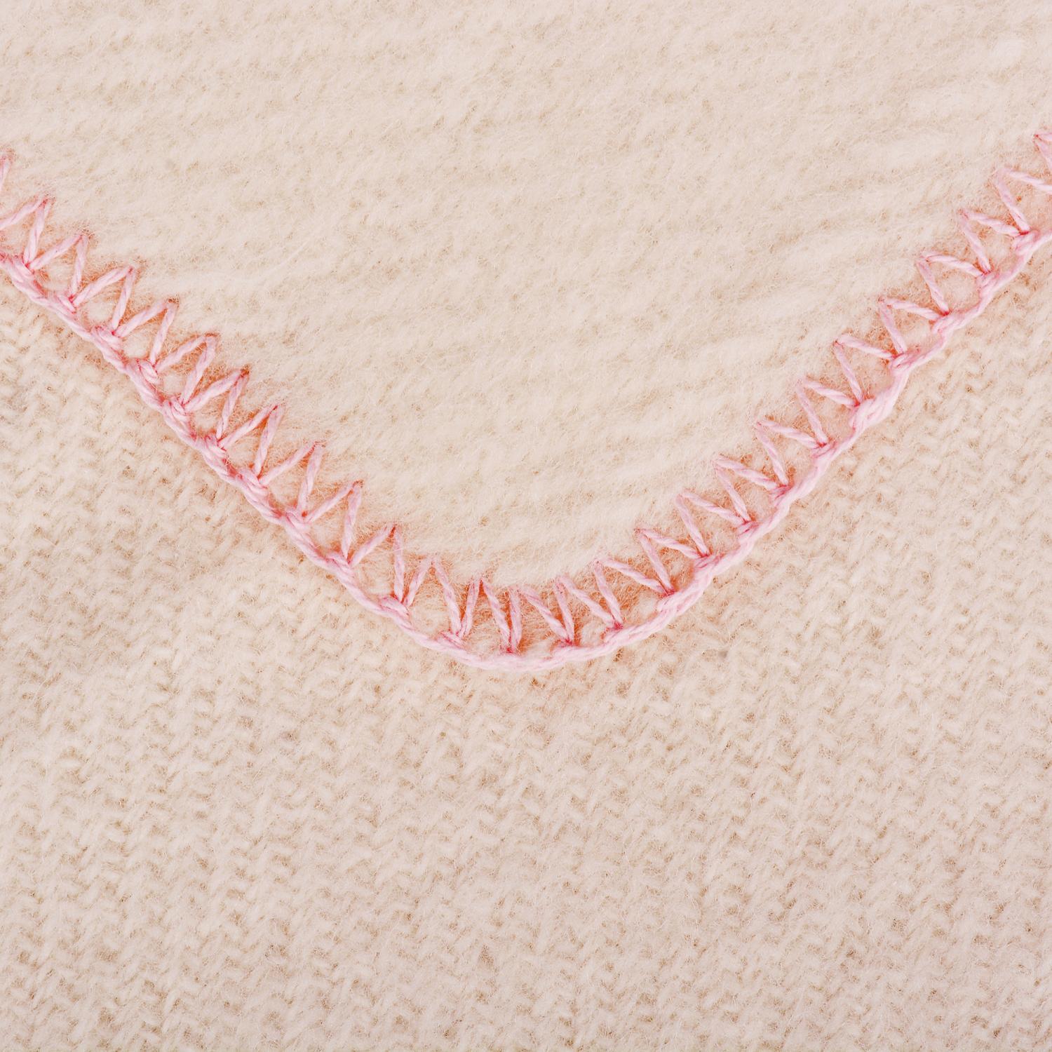 Luxuriously Soft 100% Merino Wool Baby Blanket – 75X85 Cm – Warm, Breathable & Gentle On Skin