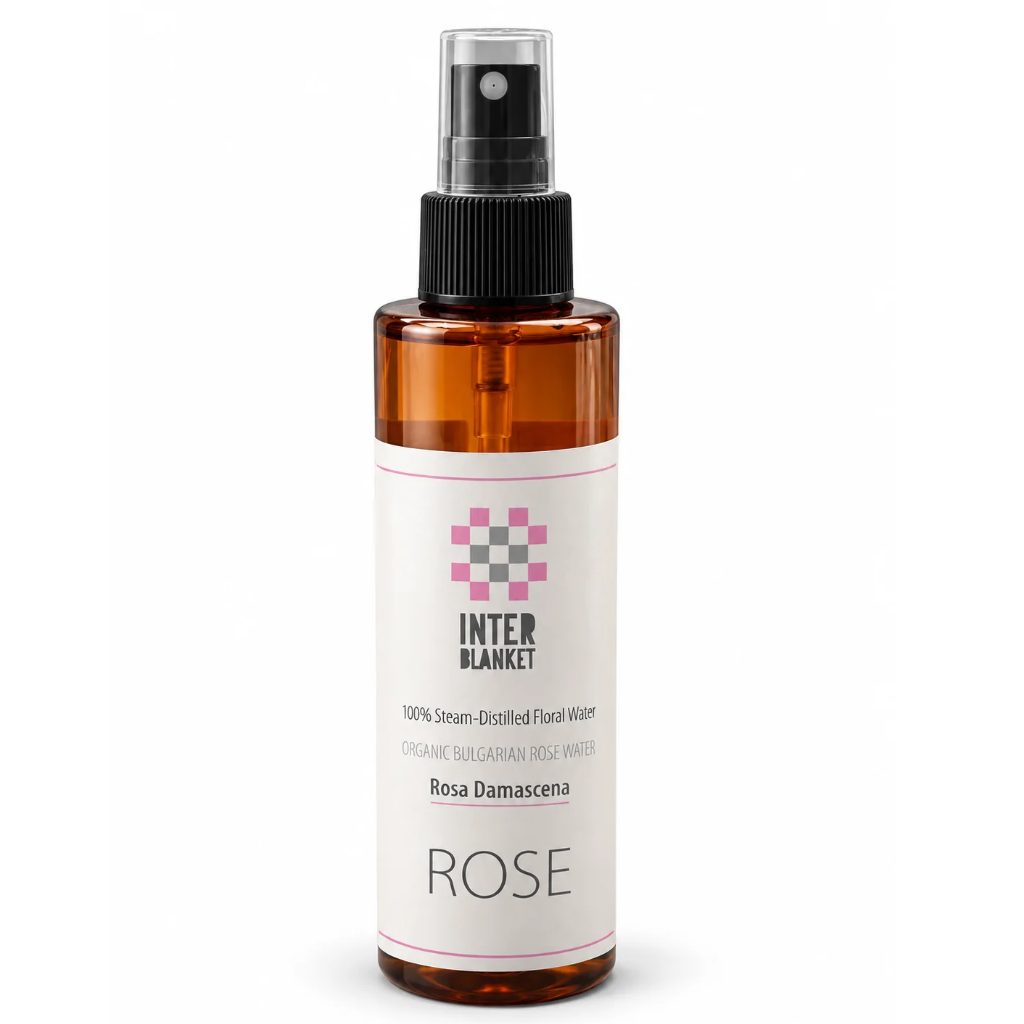 Organic Bulgarian Rose Floral Water – Rosa Damascena, 200 Ml